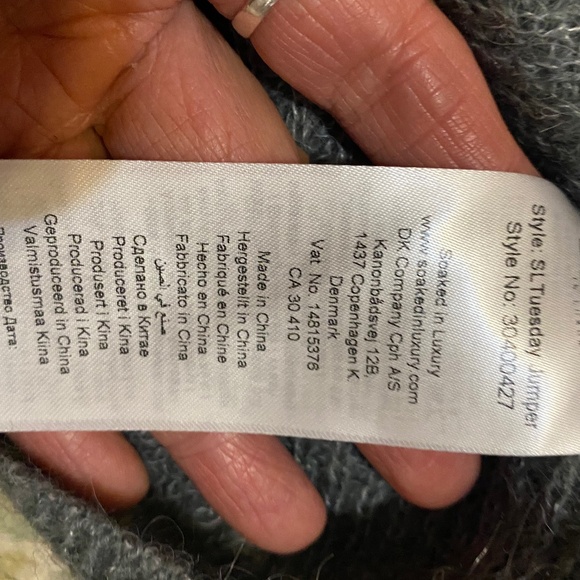 Soaked in luxury alpaca wool blend “Tuesday jumper” Sz L - Picture 14 of 16